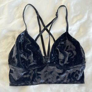 Xhilaration velour bralette